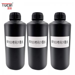 China CODE UV Ink Inkjet Single PASS UV Ink Printer Black Ink For Barcode UV Inkjet Machine on sale