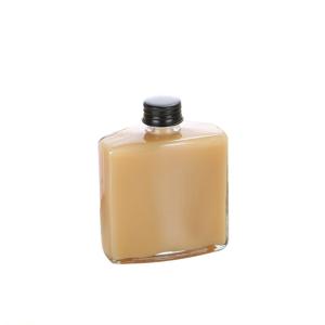 China 250ML Glass Juice Bottles With Lids on sale