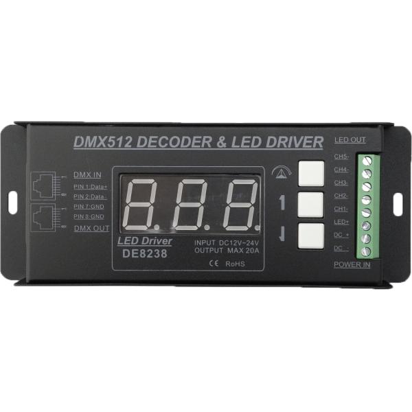 RGB+CCT Dimmer Switch For Led Strip Lights / Remote Dimmer Switch 3 Years Warranty