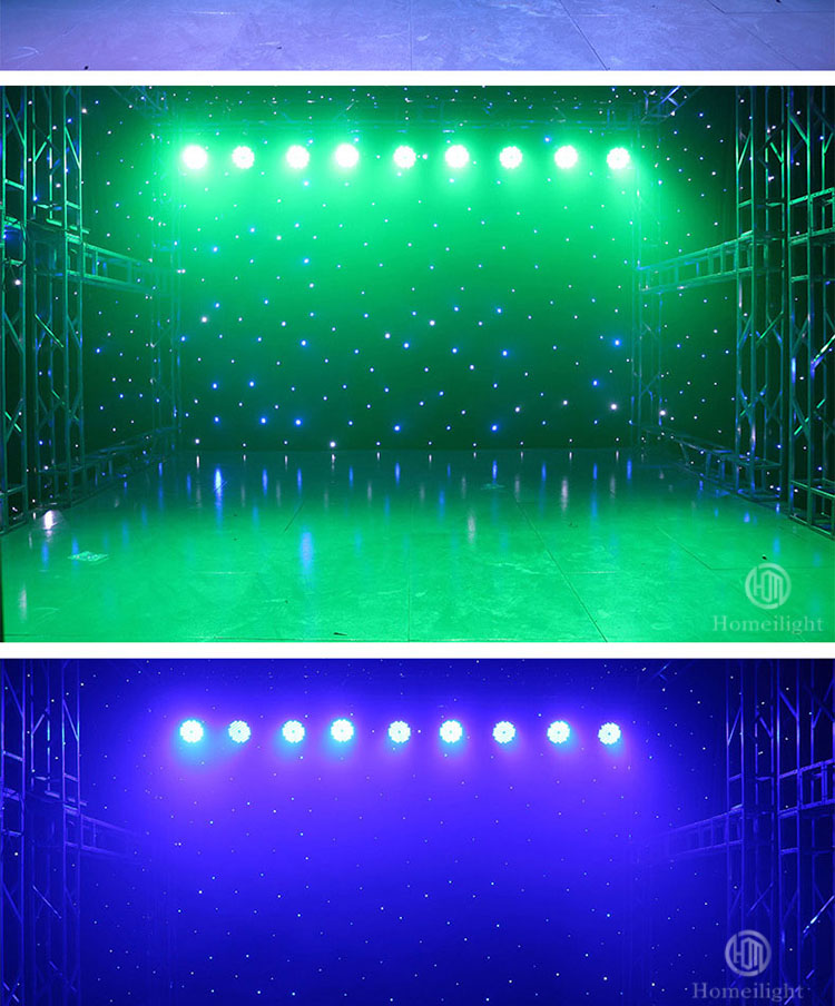 Disco 7*15W RGBWA 5in1 LED DMX Par Can Stage Waterproof Lights
