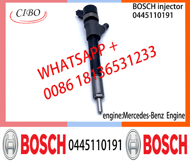 BOSCH Common fuel Rail Injector 0445110191 0986435113 for Mercedes-Benz 2.2CDi/2.0CDi