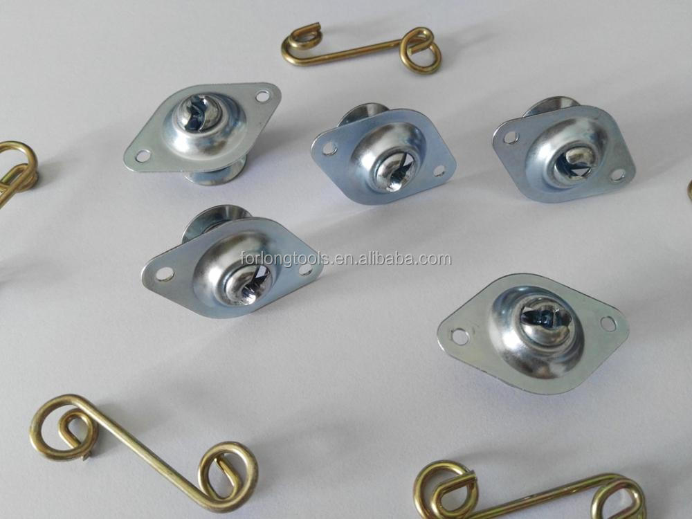 Universal Stainless Steel Self Eject DZUS Fasteners 7/16 5/16" x .500" Long and 1" 1/8" Spring for Applications