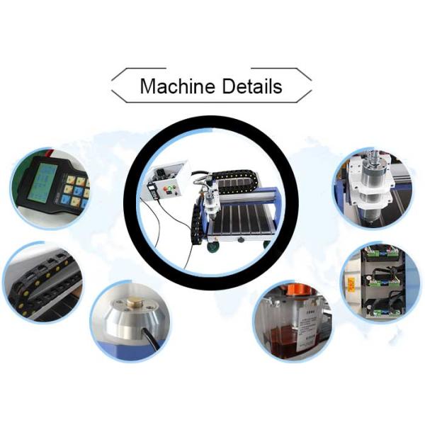 Portable CNC Milling Machine 3D Router Machine With Rich Auto Control System