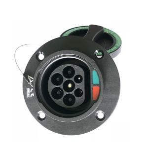Quality IP65 7 Pins 32A Electric Car Charging Sockets wholesale