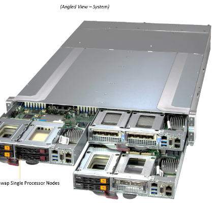 ESATA Supermicro Storage Server SYS-211GT-HNTF Super X13SET-G Motherboard