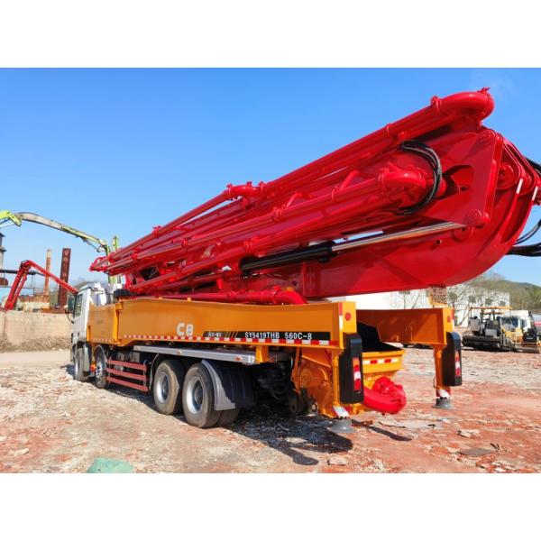 SANY 56m Concrete Pump Trucks on Mercedes-Benz Chassis for sale