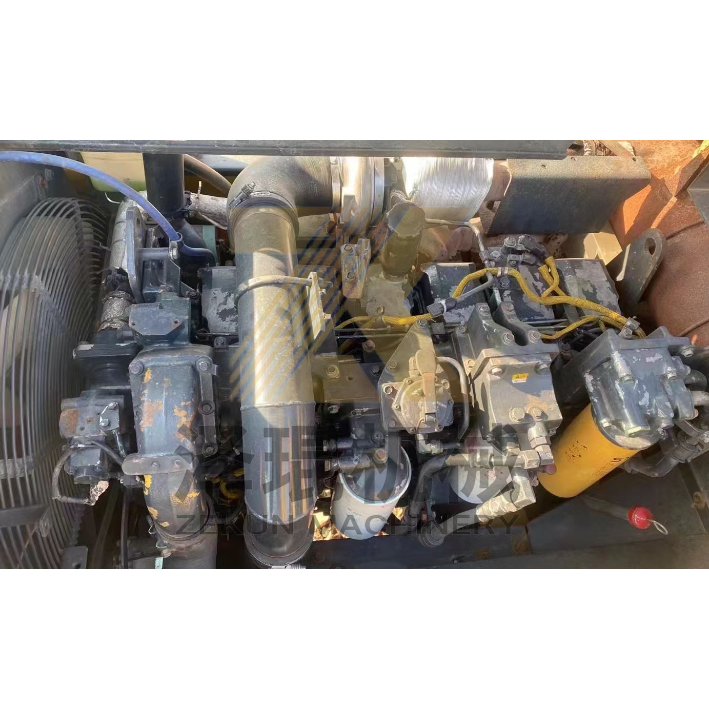 Secondhand Komatsu PC400-8 Excavator with Hydraulic Valve 42100 KG