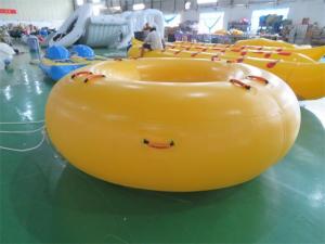 China 2 Persons Water Sport 2mm Tarpaulin Inflatable Ski Towable Tube on sale