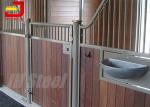 2ft Length 220cm High Modular Horse Stall Kits Bamboo Steel Frame Material