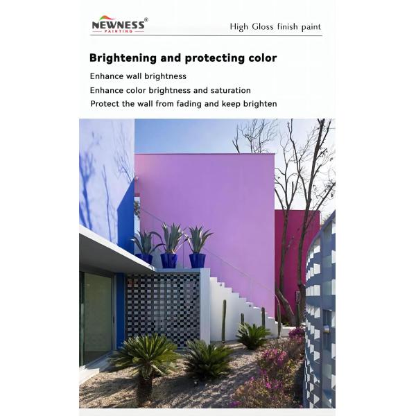 Semi-Matt Alkali-resistant Exterior Wall Sealing Topcoat for Long-lasting Performance