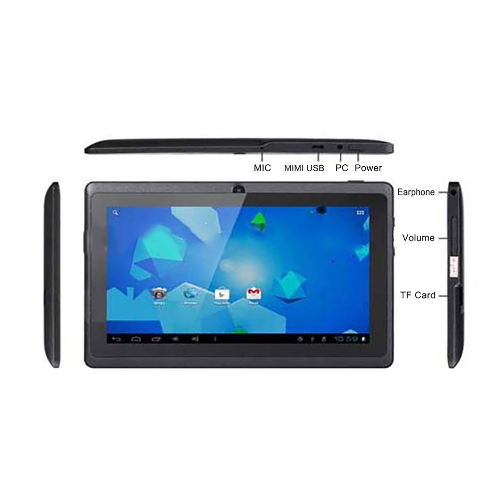 Shenzhen OEM cheap tablet 7 inch quad core android 4.4 A33 super smart pad tablet pc
