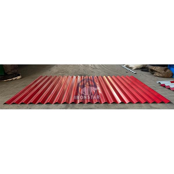 IBR roof sheet and 762 corrugated double layer roll forming machine for South Africa