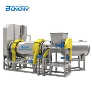 Quality Super Rotary Sludge Dryer High Thermal Efficiency Wastewater Sludge Treatment wholesale