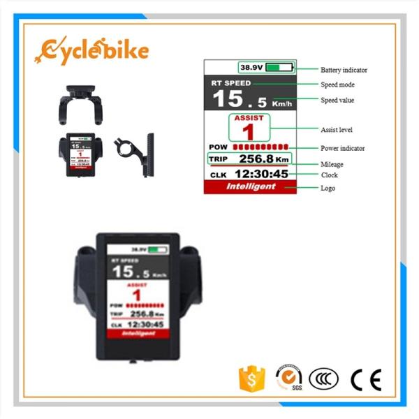 8fun 48v 750w Electric Bike Mid Motor 46Teeth Thumb Throttle