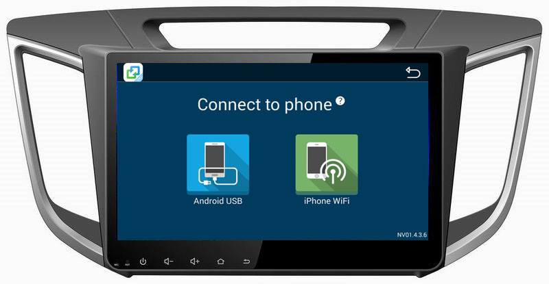 Ouchuangbo car radio gps nav android 8.1 sytstem for Hyundai IX25 with BT USB wifi 32GB ROM