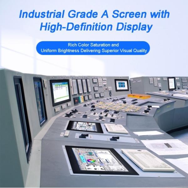 24 Inch High Brightness 1000nits LCD USB DVI Sunlight Readable Embedded Industrial Open Frame Touch Monitor 1000nits Sunlight Readable
