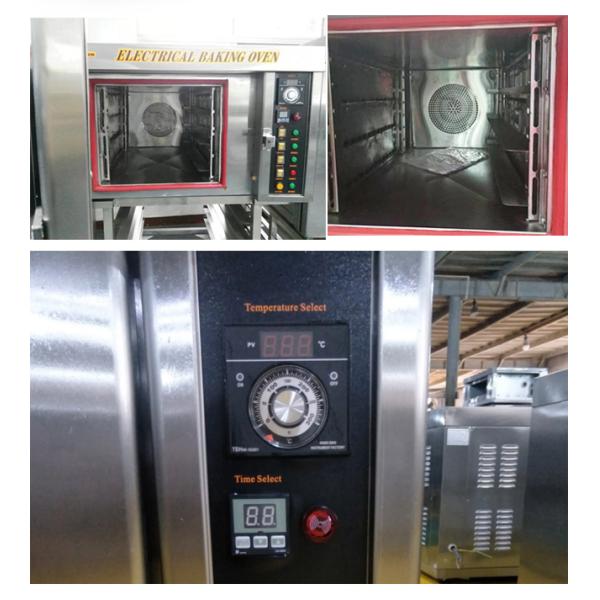 5.8kw Bakery Oven Equipment , Restaurant Equipment Commercial Convection Oven