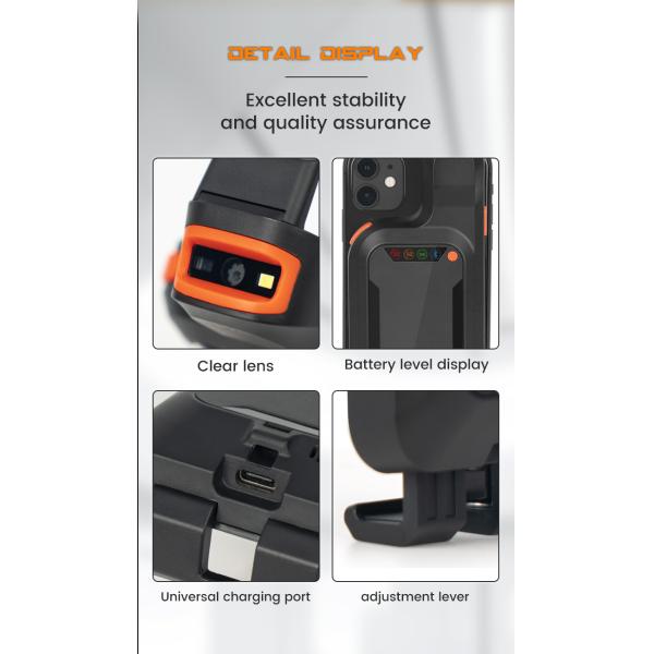 Tlphones Portables Mobile Phones Back Clip Bluetooth Barcode Reader As Barcode Scanner