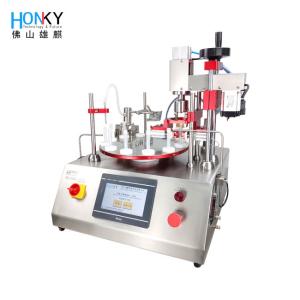 Quality Desktop AC 220V Vial Filling And Capping Machine Vial Filler wholesale