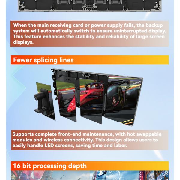 Commercial DCI-P3 P5 Outdoor Led Panel Screen Display Wall Mounted Smart Advertising