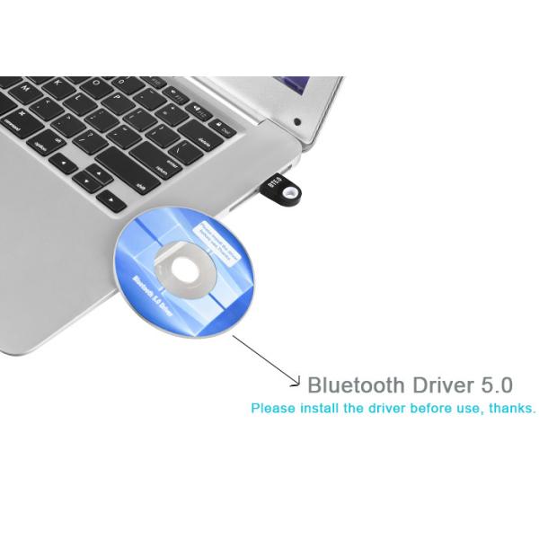 3Mbps USB 5.0 Bluetooth Adapter For PC Windows 10 / 8.1 / 8