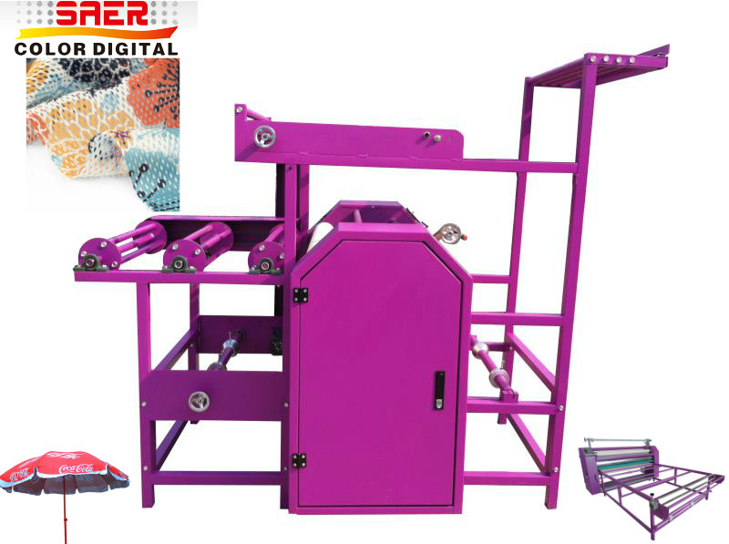 Rotary Transfer 1.8m Calender Printing Machine For Fabric