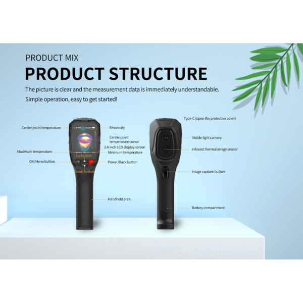 HT-H101,HT-H100 Handheld Infrared Thermal Imager