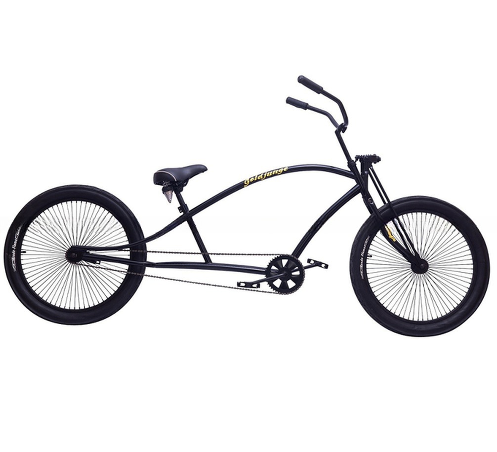 Fork Material Steel 24'' Men Popular Long Frame Beach Cruiser Bike Chopper Bike Stretch Bike
