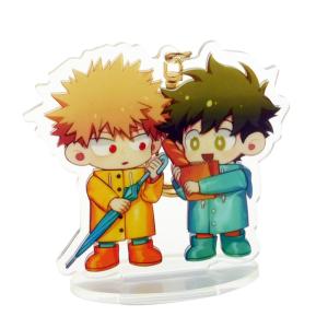 Creative Holographic Anime Acrylic Stands Charms Single Side Printed