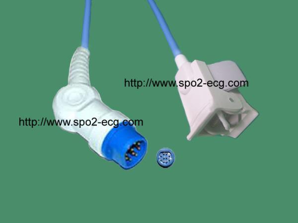 Cheap Pediatric finger clip  Siemens Medical round 10pin spo2 sensor － Sirecust 700 for sale