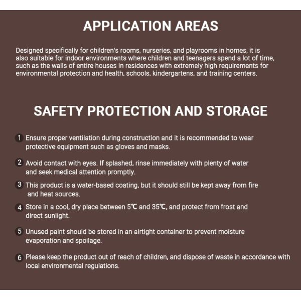 WAYEN paint packaging and labeling information