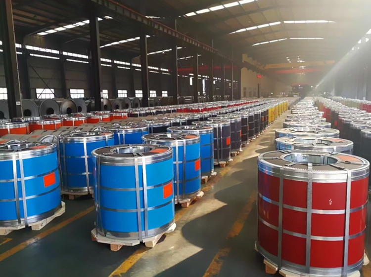 Hot Rolled PPGI Prepainted Steel Coil 4mm-300mm SPCD TISCO