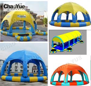 Quality 0.9mm PVC Tarpaulin Inflatable Water Swimming Pool for outdoor(CYPL-1502) wholesale