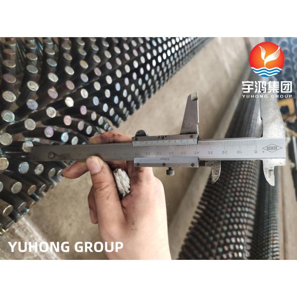 ASTM A312 Studded Heat Exchanger Piping Fin Tube Stud S41000