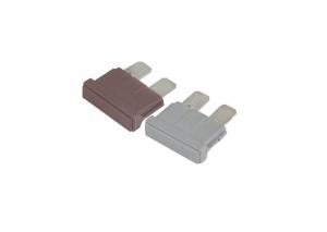 China Lighted Automotive 1 Amp Fast Acting Fuse PBT Material Flat  Shape on sale