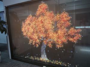 Quality RGB Color LED Transparent Screen Outdoor Transparent LED Display For Shop Windows wholesale