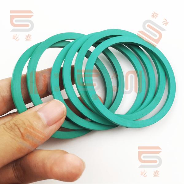 Mechanical Seal Fluoroelastomer 1.5mm FKM Flat Gasket