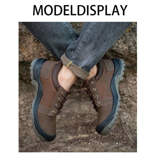 Leather Safety Shoes, Steel Toe Work Boots, Construction Requirements Industrial Safety