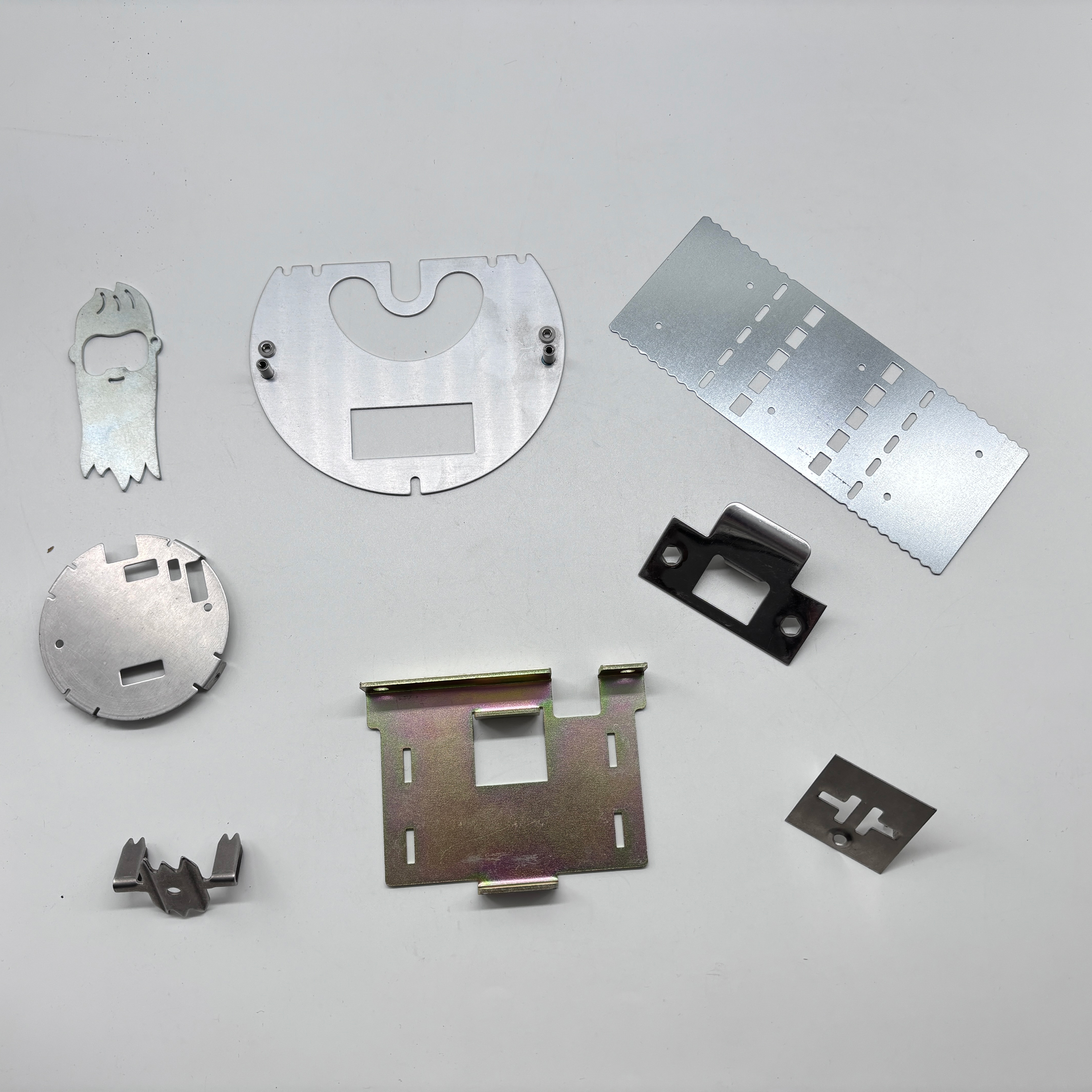 OEM ODM Customized Sheet Metal Fabrication Aluminum Stainless Steel Stamping Welding Sheet Metal Bending Parts