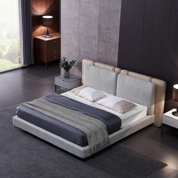 Modern Design Leather Bed Modern Design King Size Bed bedroom Furniture