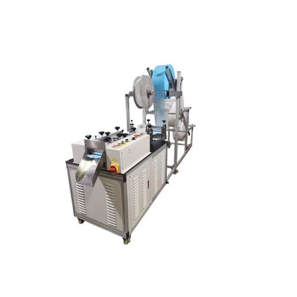 3 Layers Non Woven Mask Making Machine Half Automatic Aluminum Alloy Structure
