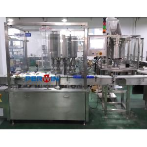 Quality Vial Bottle Liquid Filling Plugging Capping Machine wholesale