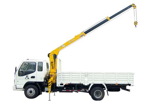 Cheap QYS-2IIB  stiff boomed truck-mounted crane 2 tons lifting capacity for sale