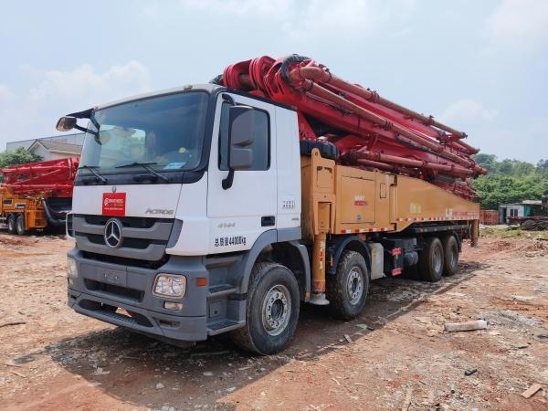 Cheap 2019 SANY 56m Used Concrete Pump on Mercedes Benz in Stock with New Condition Good Price for sale