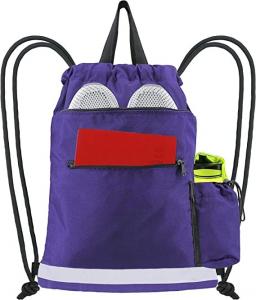 China Shockproof Drawstring Bag Backpack Gym Sports Bag For Swim Women Men on sale