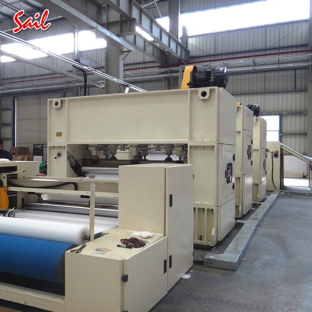 Dust and medical filtration nonwoven needle punching felt making prooduction line