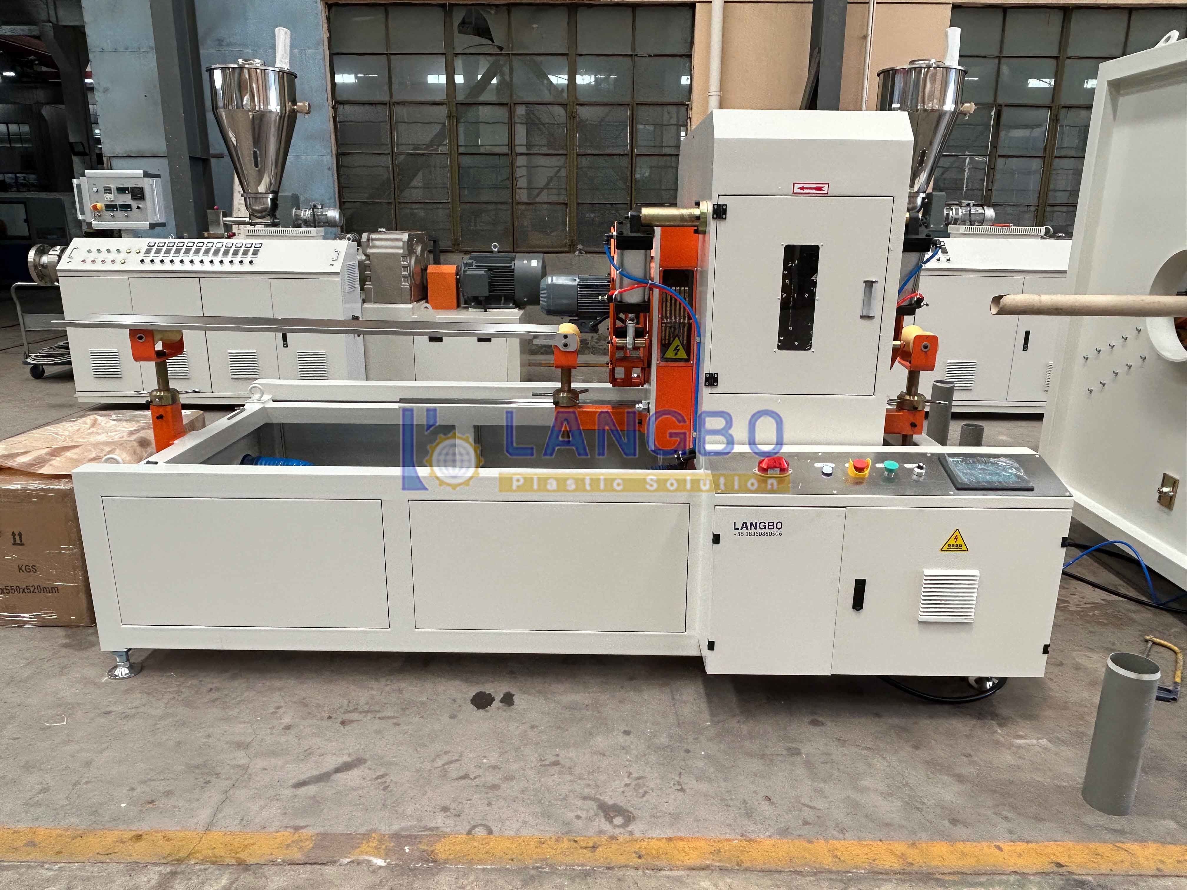 PVC Plastic Pipe Manufacturing Extruder Machine