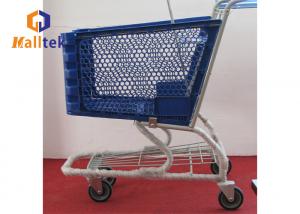 Quality 100kgs Load 4 Wheel Grocery Shopping Carts 1160*580*1030mm wholesale