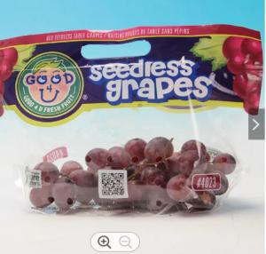 Quality OPP / CPP Plastic Fruit Bags Grape Stand Up Zipper Bag Food Grade wholesale