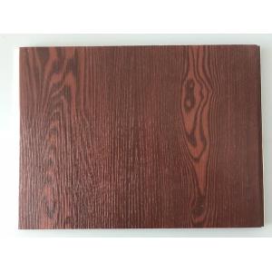Quality Fireproof PVC Garage Wall Panels With Wooden Lamination Width 40cm wholesale
